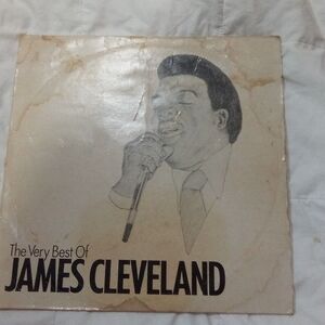 The Very Best Of James Cleveland Vinyl Record - Cream Cover